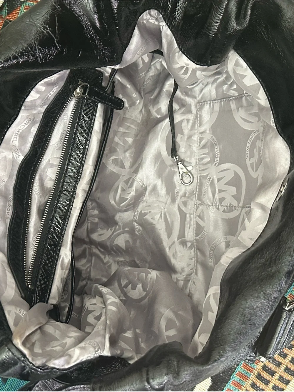 Vintage Michael Kors Black Leather Shoulder bag